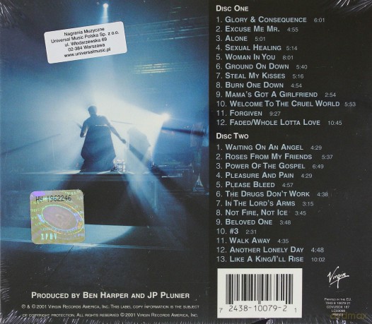 Ben Harper: Live From Mars (ecopack) [2CD]