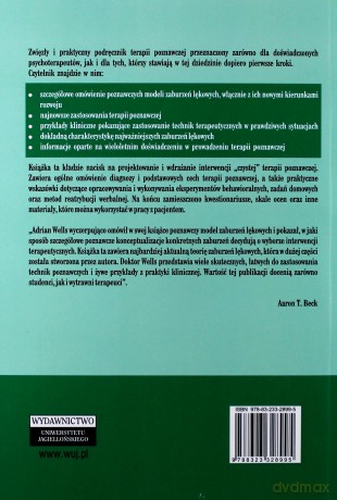 Terapia poznawcza zaburzeń lękowych. Praktyczny podręcznik i przewodnik po teorii [KSIĄŻKA]