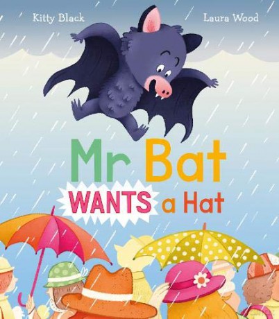 Mr Bat Wants a Hat - Black [KSIĄŻKA]