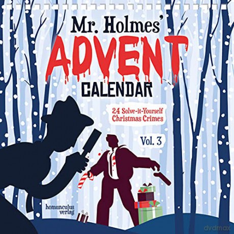 Mr Holmes' Kalendarz Adwentowy. Vol. 3: 24 Solve-it-Yourself Christmas Crimes - Philip Krömer [KSIĄŻKA]
