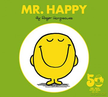 Mr. Happy: 50th Anniversary Edition (Mr. Men and Little Miss) - Roger Hargreaves [KSIĄŻKA]
