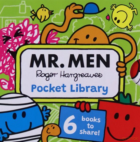 Mr. Men: Pocket Library: Six board books for toddlers to enjoy - Roger Hargreaves [KSIĄŻKA]