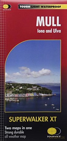 Mull, Iona and Ulva: Superwalker XT25 - Harvey Maps [KSIĄŻKA]