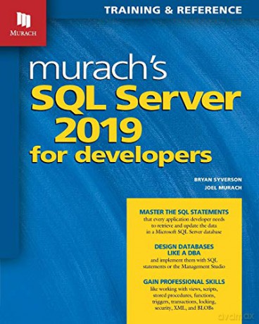 Murach's SQL Server 2019 for Developers - Bryan Syverson [KSIĄŻKA]