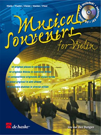 Musical Souvenirs for Violin: 10 Original Pieces in Various Styles - Jos Van Den Dungen [KSIĄŻKA]