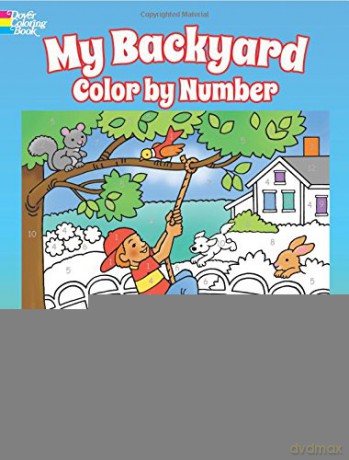 My Backyard Color by Number - Maggie Swanson [KSIĄŻKA]