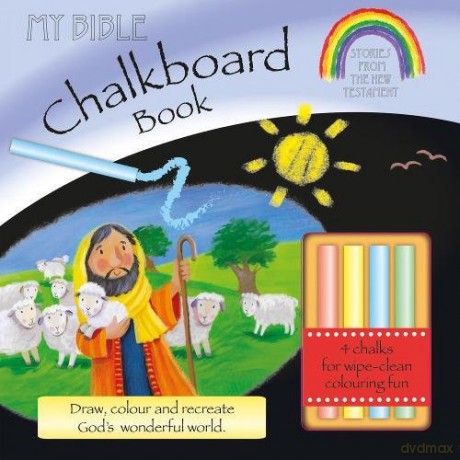 My Bible Chalkboard Book: Stories from the New Testament - Su Box [KSIĄŻKA]