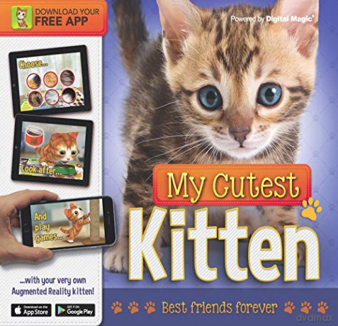 My Cutest Kitten: With your very own Augmented Reality kitten - Kay Woodward [KSIĄŻKA]