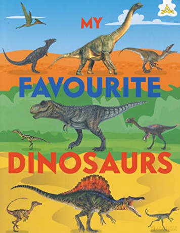 My Favourite Dinosaurs - Emily Kington [KSIĄŻKA]