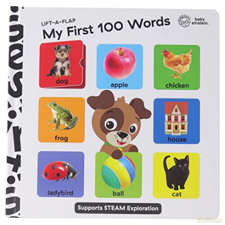 My First 100 Words (BABY EINSTEIN) - P I Kids [KSIĄŻKA]