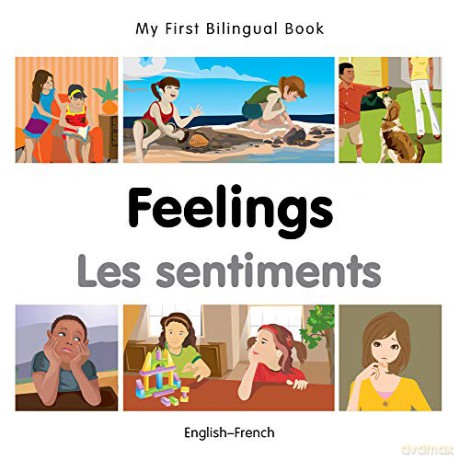 My First Bilingual Book - Feelings - French-English: English-french - Milet [KSIĄŻKA]