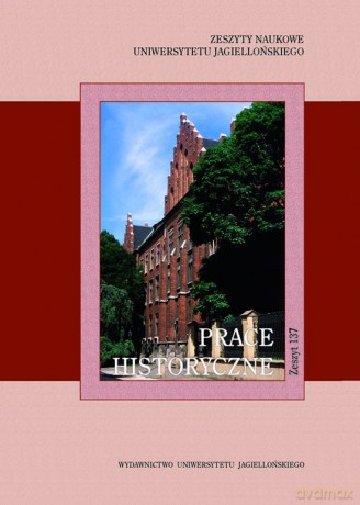 Prace historyczne, zeszyt 137 [KSIĄŻKA]