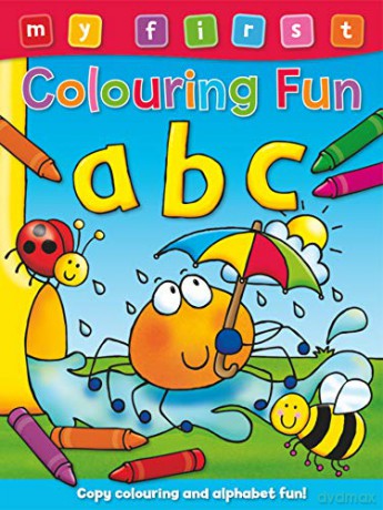 My First Colouring Fun: ABC - Angela Hewitt [KSIĄŻKA]