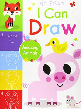 My First I Can Draw Amazing Animals - Amy [KSIĄŻKA]