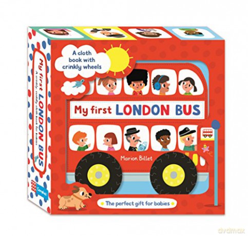My First London Bus Cloth Book (Campbell London, 4) - Marion Billet [KSIĄŻKA]