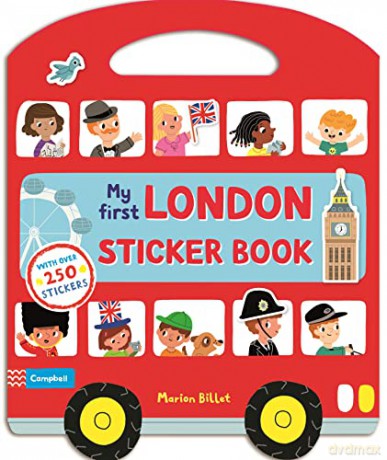 My First London Sticker Book (Campbell London, 20) - Marion Billet [KSIĄŻKA]
