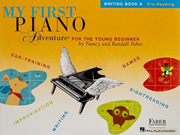 My First Piano Adventure Writing Book A. - Nancy Faber [KSIĄŻKA]