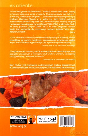 Klasztor Shaolin. Historia, religia i chińskie sztuki walki [KSIĄŻKA]