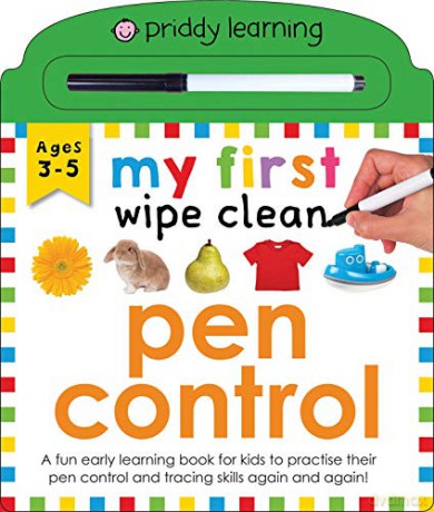 My First Wipe Clean Pen Control (UK Edition) - Roger Priddy [KSIĄŻKA]