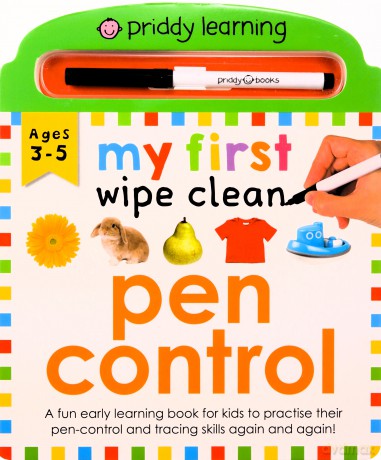 My First Wipe Clean Pen Control (UK Edition) - Roger Priddy [KSIĄŻKA]
