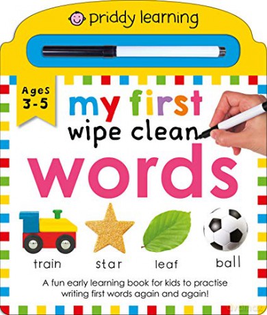 My First Wipe Clean Words - Roger Priddy [KSIĄŻKA]