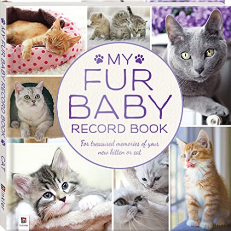 My Fur Baby Record Book: Cat - Hinkler Pty Ltd [KSIĄŻKA]