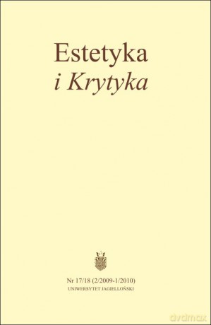Estetyka i Krytyka Nr 17/18 (2/2009 - 1/2010) [KSIĄŻKA]