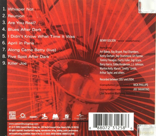 Benny Golson: Best Of Benny Golson [CD]