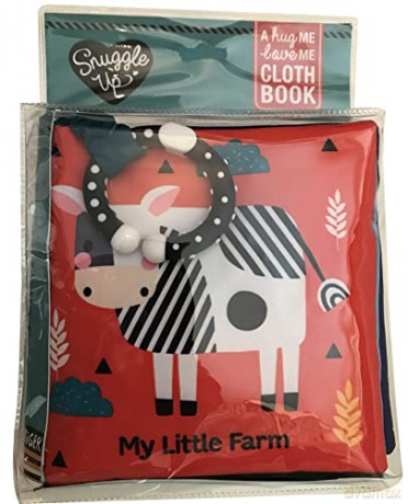My Little Farm: A Hug Me, Love Me Cloth Book - Wendy Kendall [KSIĄŻKA]