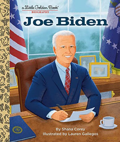 My Little Golden Book About Joe Biden: A Little Golden Book Biography - Shana Corey [KSIĄŻKA]