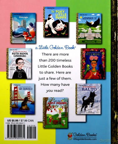 My Little Golden Book About New York City - Apple Jordan [KSIĄŻKA]
