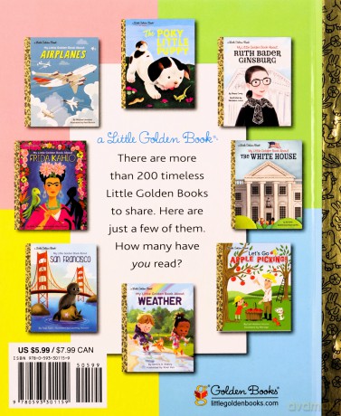 My Little Golden Book about Washington, DC (Little Golden Books) - Rich Volin [KSIĄŻKA]