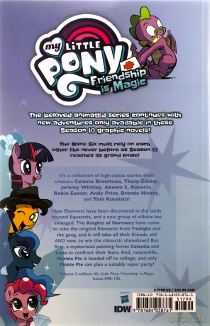 My Little Pony: Friendship is Magic Season 10, Vol. 3 (MLP Season 10) - Thom Zahler [KSIĄŻKA]