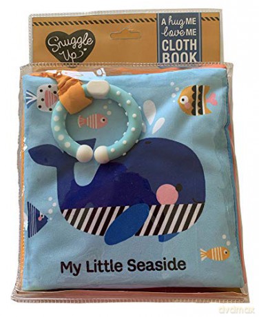 My Little Seaside: A Hug Me, Love Me Cloth Book - Wendy Kendall [KSIĄŻKA]