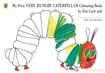 My Own Very Hungry Caterpillar Colouring Book (The Very Hungry Caterpillar) - Eric Carle [KSIĄŻKA]