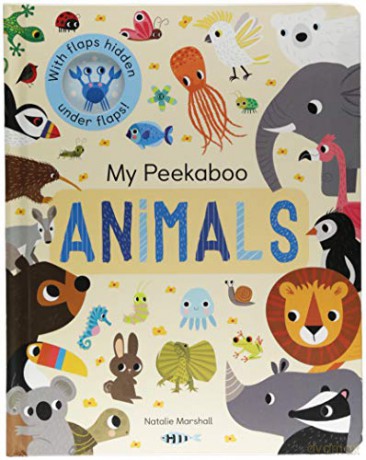 My Peekaboo Animals - Nicola Edwards [KSIĄŻKA]