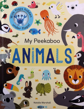 My Peekaboo Animals - Nicola Edwards [KSIĄŻKA]