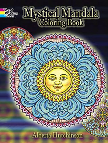 Mystical Mandala Coloring Book (Dover Design Coloring Books) - Alberta Hutchinson [KSIĄŻKA]