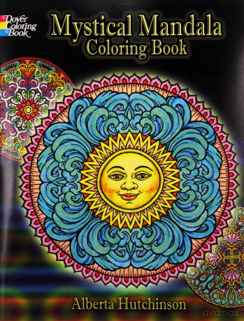 Mystical Mandala Coloring Book (Dover Design Coloring Books) - Alberta Hutchinson [KSIĄŻKA]