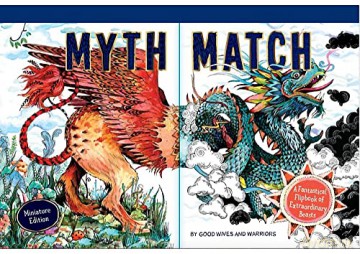 Myth Match Miniature: A Fantastical Flipbook of Extraordinary Beasts (Fantastical Beasts) - Good Wives and Warriors [KSIĄŻKA]