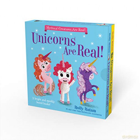 Mythical Creatures Boxed Set (Mythical Creatures are Real!): Unicorns Are Real; Dragons Are Real - Holly Hatam [KSIĄŻKA]