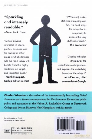 Naked Statistics: Stripping the Dread from the Data - Charles Wheelan [KSIĄŻKA]