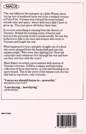 Nam: The Vietnam War in the Words of the Men and Women Who Fought There - Mark Baker [KSIĄŻKA]