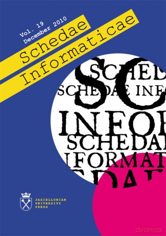 Schedae Informaticae. Vol. 19 December 2010 [KSIĄŻKA]