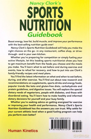 Nancy Clark's Sports Nutrition Guidebook - Nancy Clark [KSIĄŻKA]