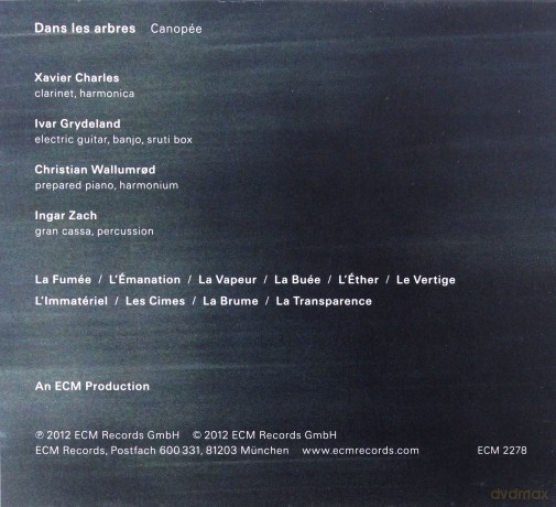 Dans Les Arbres: Canopee [CD]
