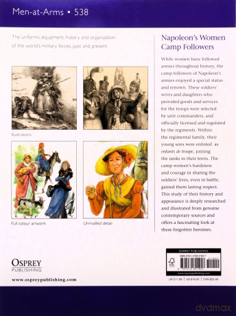 Napoleon's Women Camp Followers (Men-at-Arms) - Terry Crowdy [KSIĄŻKA]