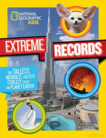National Geographic Kids Kids Extreme Records (Fun Facts) - National Geographic Kids [KSIĄŻKA]