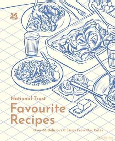 National Trust Favourite Recipes: Over 80 Delicious Classics from Our Cafes - Clive Goudercourt [KSIĄŻKA]