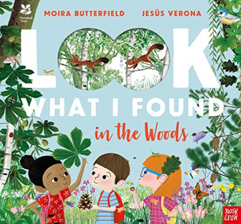 National Trust: Look What I Found in the Woods - Moira Butterfield [KSIĄŻKA]